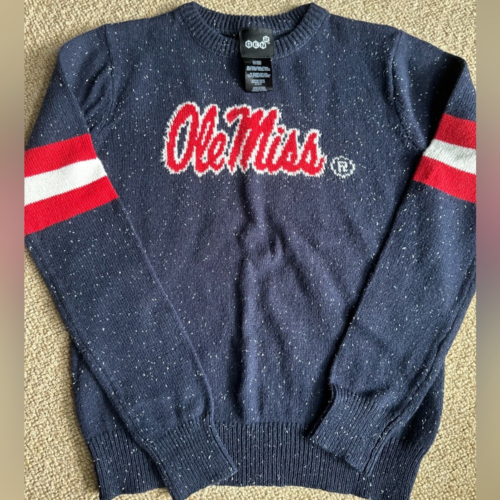 Ole Miss Classic Crewneck Sweater